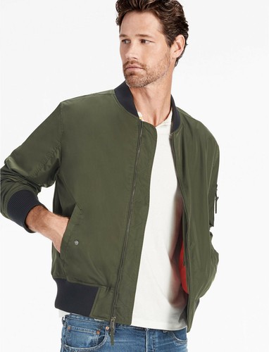 Lucky Brand Ma-1 Bomber Jacket for Men 