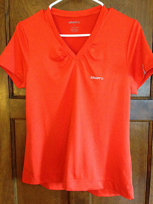 Craft L Activewear Workout Orange Women's Top | eBay
