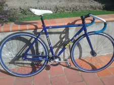 Masi Uno NOS track bike - 47cm  (c-c) small size. true track wheels never used
