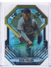 2022 Topps Update Diamond Greats Die-Cuts Black #/299 Bob Feller #DGDC-59 HOF