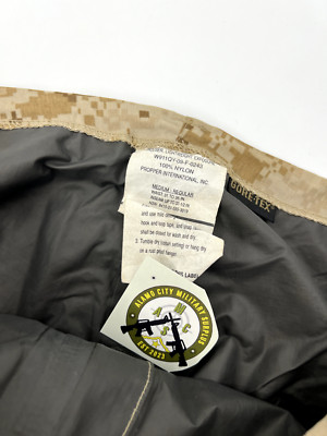 USMC Lightweight Exposure Pants Desert MARPAT Gore-Tex Trousers