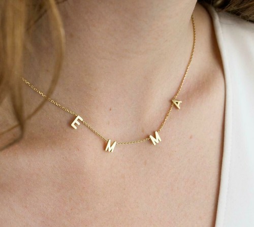 Name Necklace Personalized Custom 