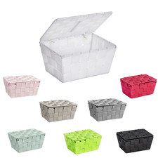 Aufbewahrungskorb Badkorb Füllkörbchen Badorganizer Organizer ADRIA ✅14x10x19 cm