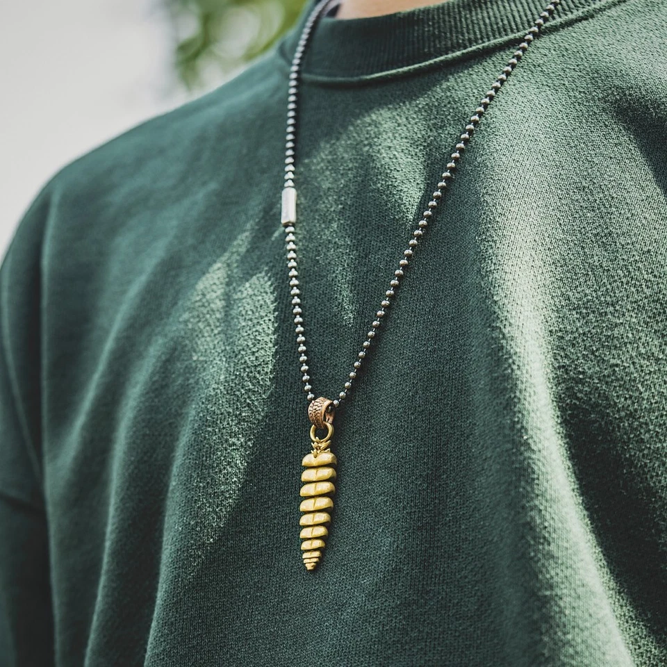 Кулон с хвостом гремучей змеи для ожерелья ювелирных изделий с ерзанием, рождественский подарок - Изображение 4 из 4