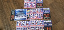 2001-02 DONATOS PIZZA COLUMBUS BLUE JACKETS 26 CARD SET WHITNEY KNUTSEN SGA