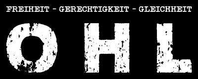 OHL - LOGO Patch / Aufnäher Punk Punkrock Slime Wizo Rawside Canalterror Hass