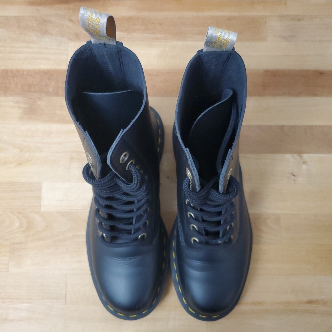 Women's Dr. Martens 1490 Boots 10 Eyelet Vegan Leather Boots