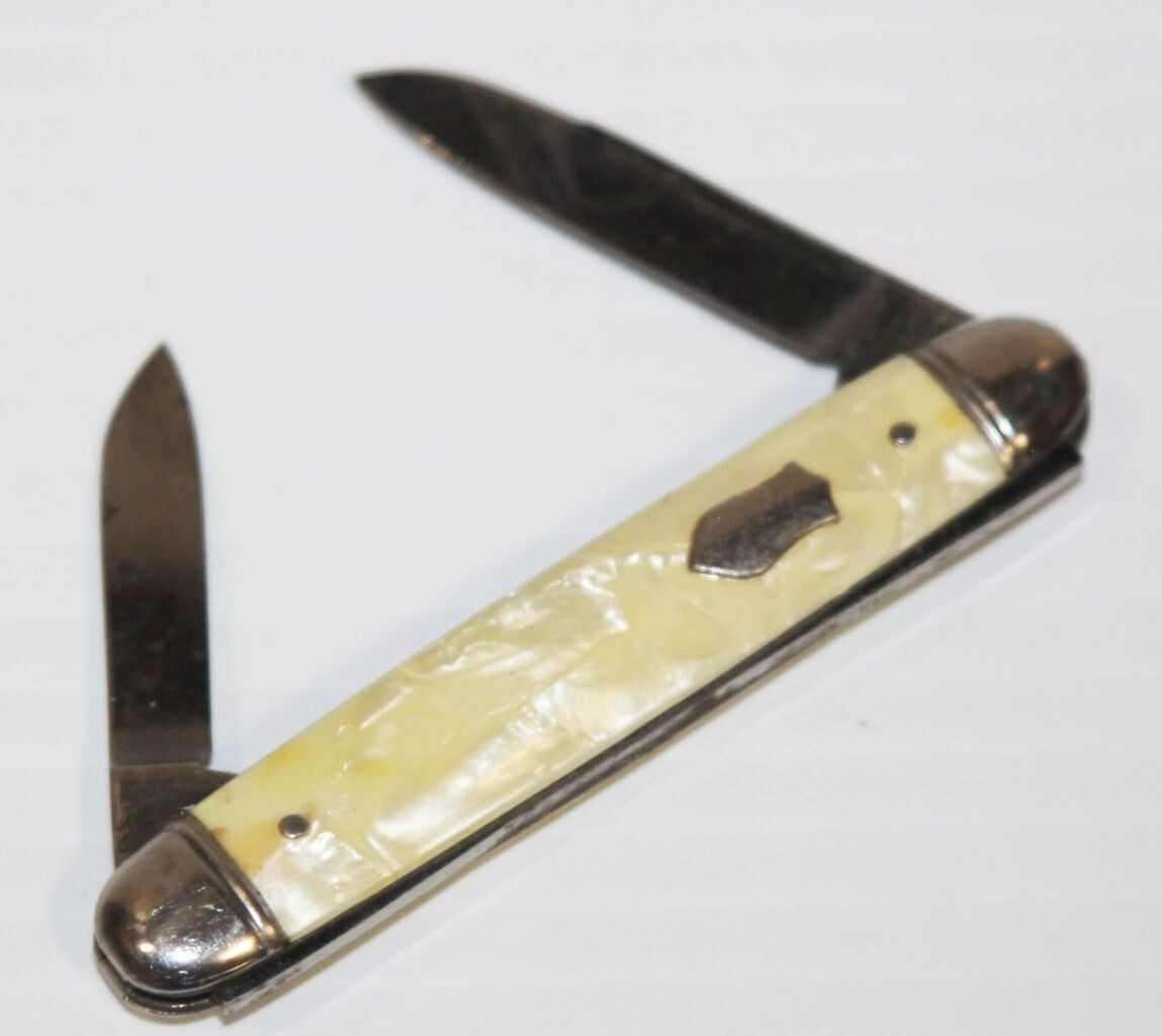 Vintage USA Imperial Pocket Folding Knife 2 Blade #2170537 2281782