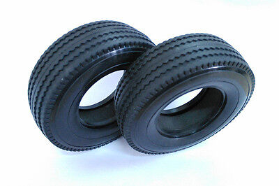Hercules Wide Type Tire W/ Spongy for 1/14 RC Model DIY TAMIYA Tractor Truck Car