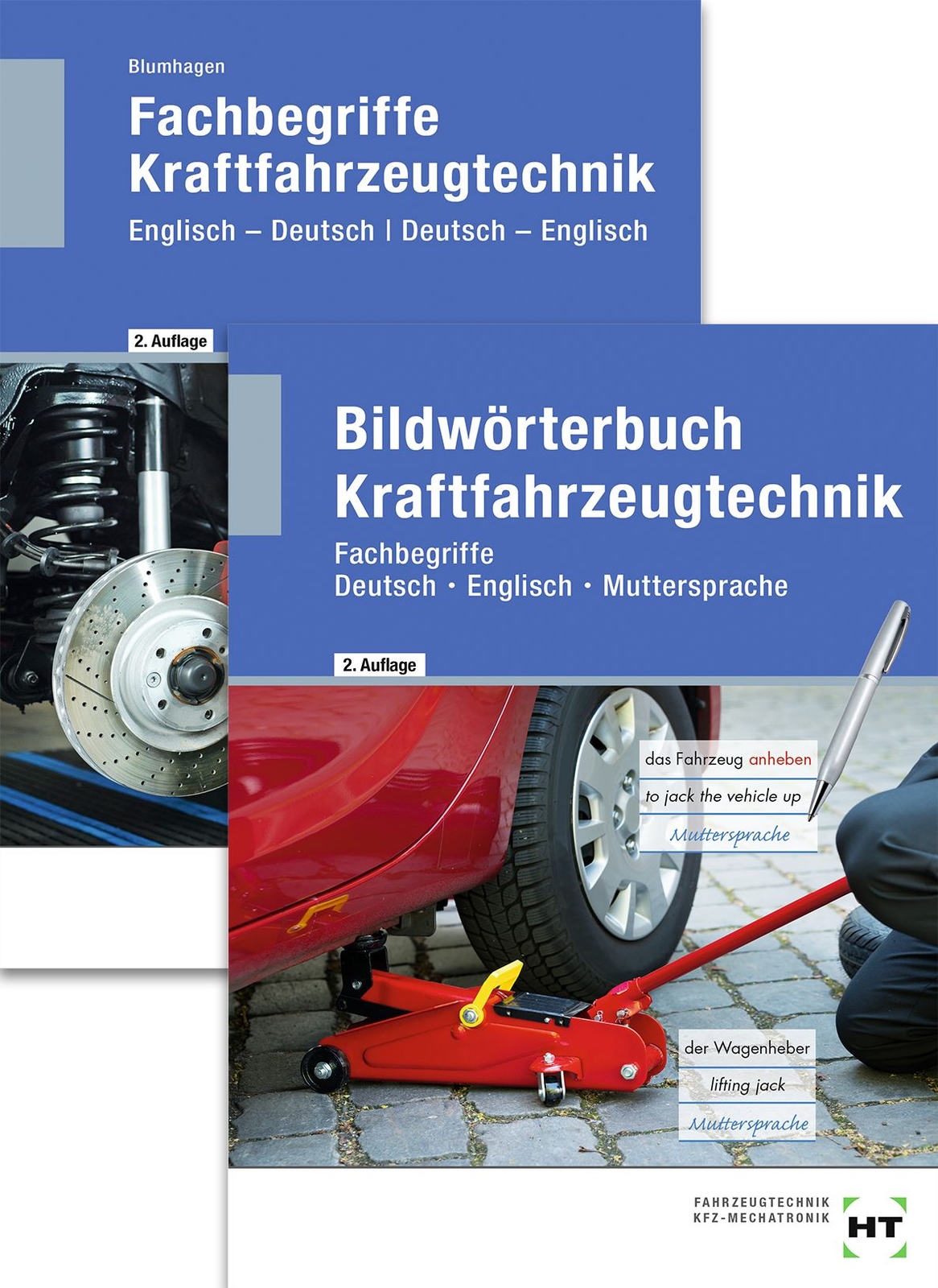 Robert Blumhagen / Paketangebot Bildwörterbuch Kraftfahrzeugtechnik