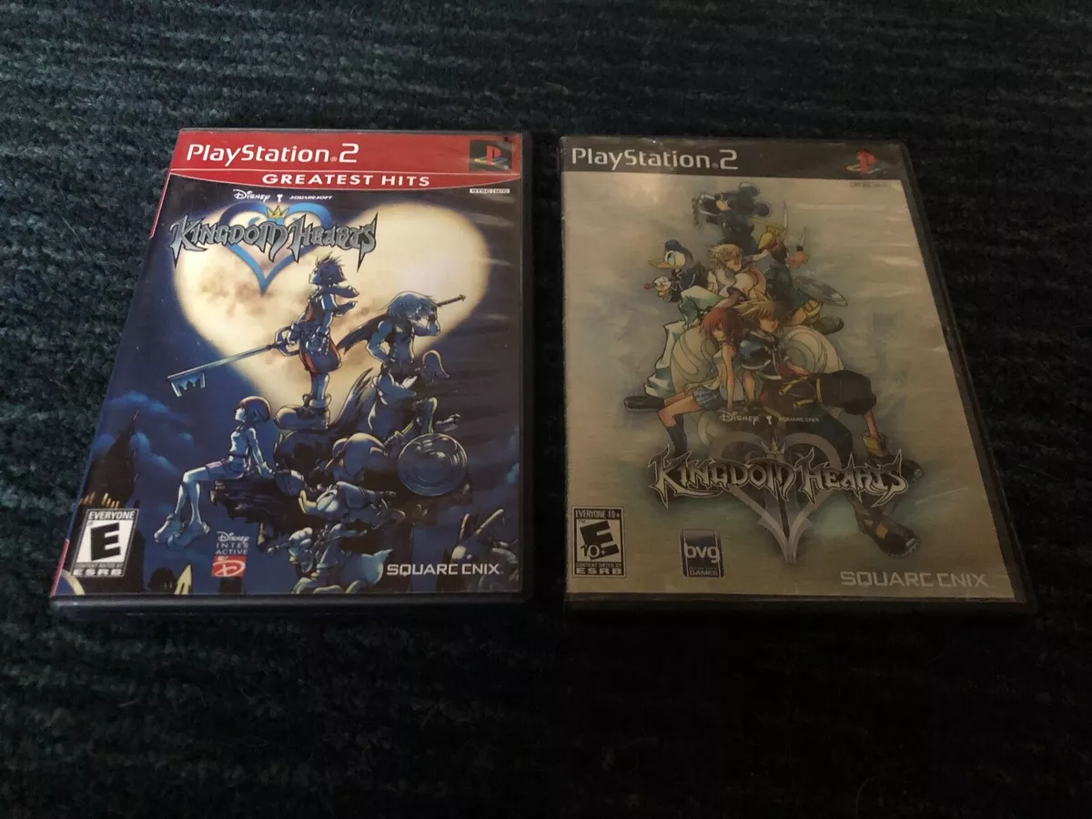 PS2 Kingdom Hearts 1 (PlayStation 2) Greatest Hits Game LN Disc & Case