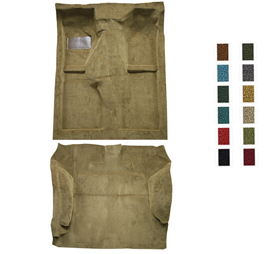 カーペット 97-01 Jeep Cherokee XJ 4DR Original Cutpile Molded Carpet Kit