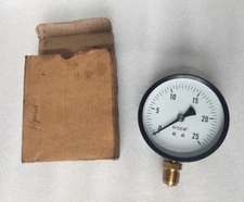 Dry Pressure Guage 4" Bottom M20x1.5 25kg/CM2