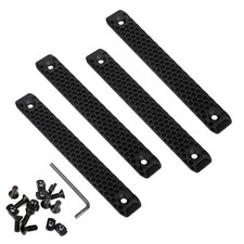 Rail Protector Panel Kit Fit for M-lok Rail Covers Panel for M-lok System Black