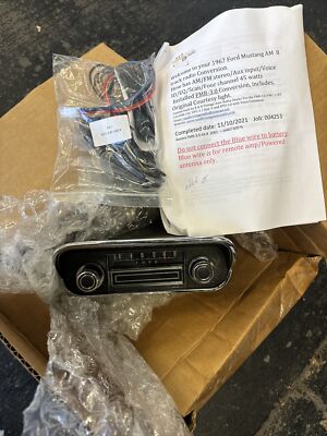 67 68 69 70 71 72 73  FORD SHELBY MUSTANG RESTORED UPGRADED RETROSOUND + 8 TRACK