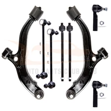 8Pcs Front Lower Control Arm Tie Rod End Sway Bar Fits 1996-2000 Dodge Caravan