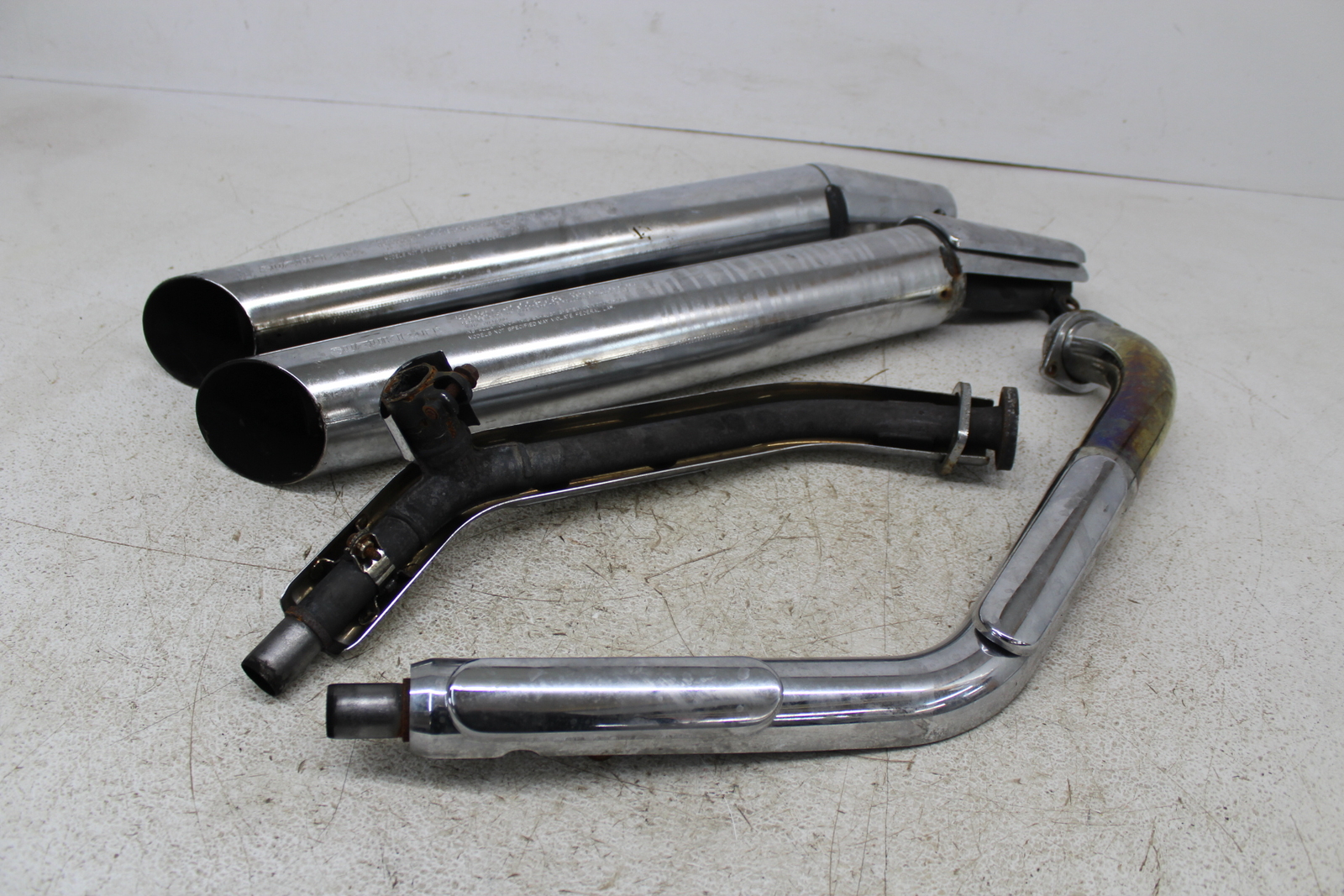 2004 SUZUKI INTRUDER VOLUSIA 800 VL800 FULL EXHAUST SYSTEM HEADERS HEAD