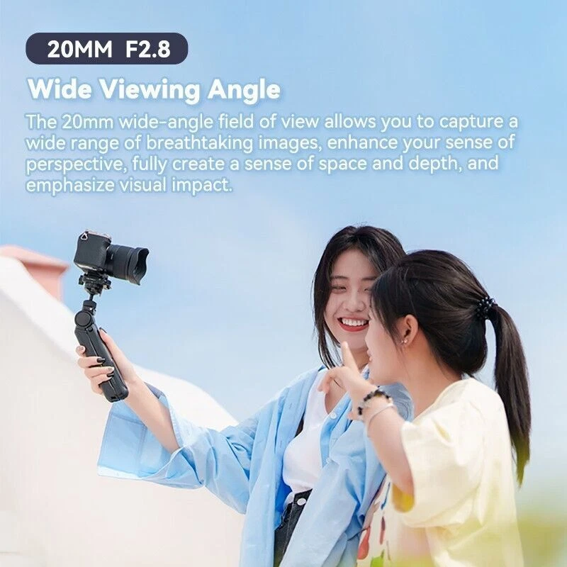 VILTROX 20mm F2.8 Auto Focus Full Prime Frame Wide Lens Angle For Nikon Z-Mount - Image 4 of 4