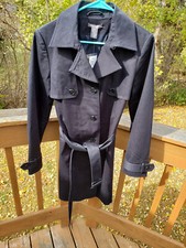 Nwt Chelsea & Theodore Jeaneology Women's Coat Jacket Denim Sz. 10 New Navy