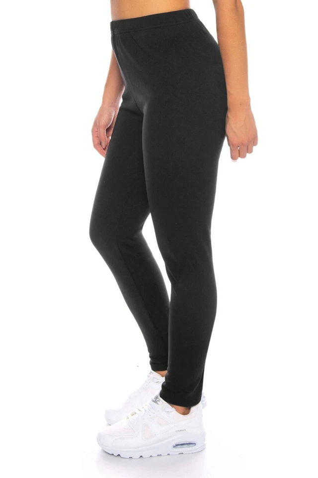 Ladies Winter Leggings Thermal Pants High Waist Stretch Warm Lined 38 40 42 46 - Image 4 of 4