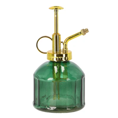 ESSCHERT DESIGN Pflanzensprüher Sprüher Glas 210ml Vintage Deko Treibhaus Aussaat Frühbeet