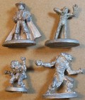 Ral Partha - TSR AD&D - Ravenloft - Vampire Mummy Ghoul Gnoll - pre slotta