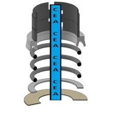 D42872 BH Boom Bucket Leveling Cylinder Seal Kit Fits Case 310G 430 480-B 680CK