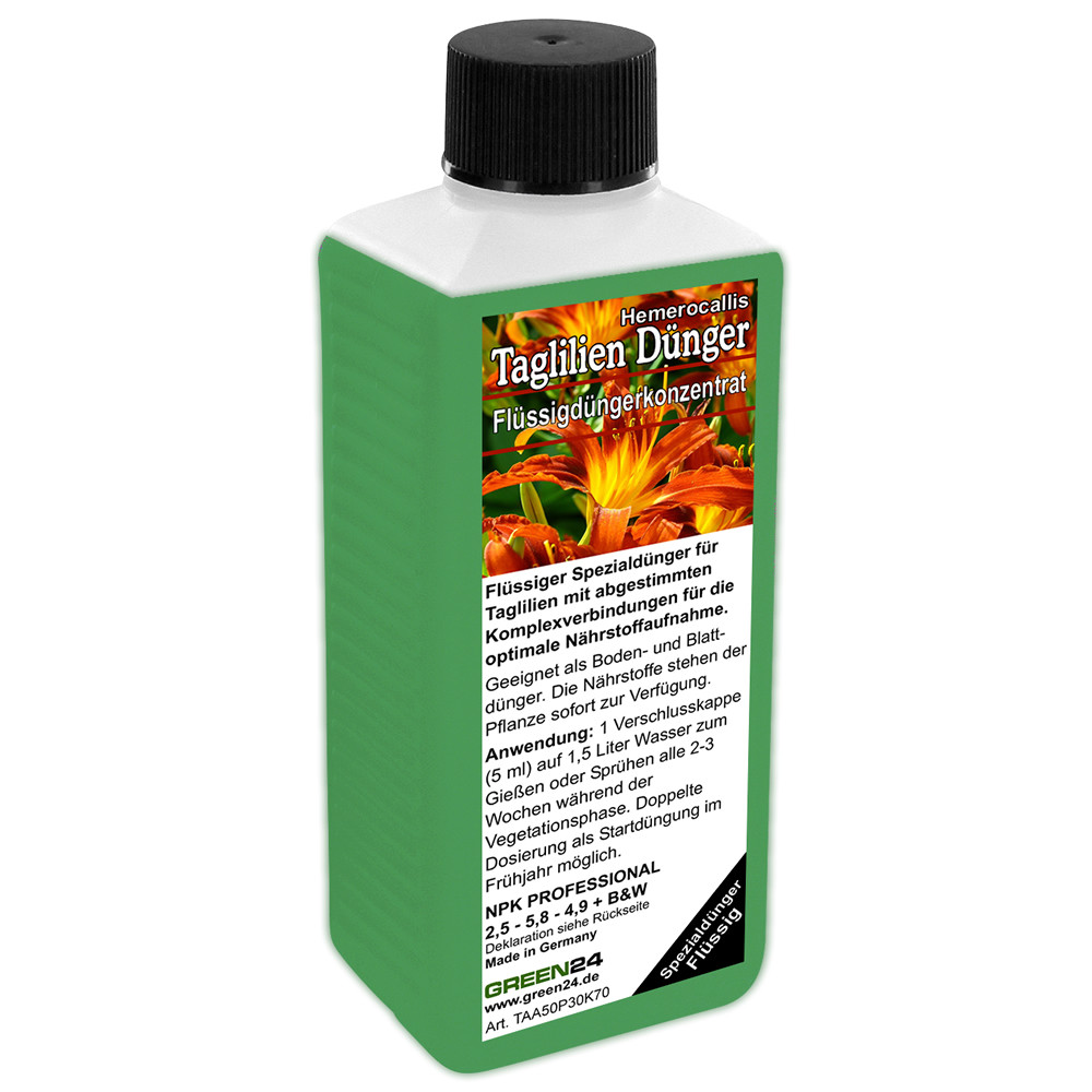Taglilien Dnger Hemerocallis dngen NPK Pflanzen Dnger flssig PROFILINIE  | eBay.de