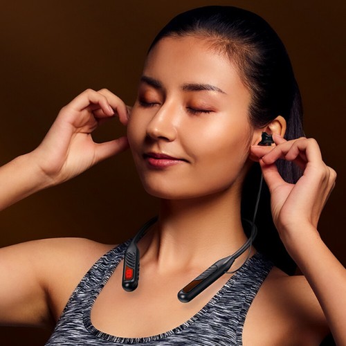 Cuffie Senza Fili Bluetooth 5.3 Con Archetto Da Collo Cuffie Con Microfono ▼ - Zdjęcie 2 z 18