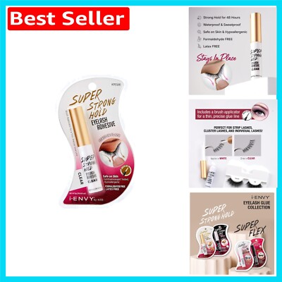 I Envy Super Strong Hold Clear Wimpernkleber - 5g wasserfeste Formel