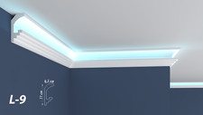 Coving Cornice Moulding Led Type Xps Material For Wall & Ceiling Not Plaster L9