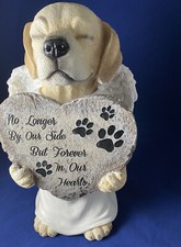 Dog Angel Faithful Angel Pet Memorial Figurines Labrador Original Box 15  