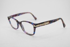 NEW COACH HC 6065 5288 PURPLE BLUE GOLD AUTHENTIC EYEGLASSES 51-17
