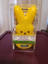 Peeps Light Up Bluetooth Speaker Yellow Bunny Rechargeable Brand New