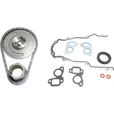Timing Chain Kit & Cover Gasket For 97-04 GM Chevy Cadillac 4.8 5.3L 6.0L Vortec