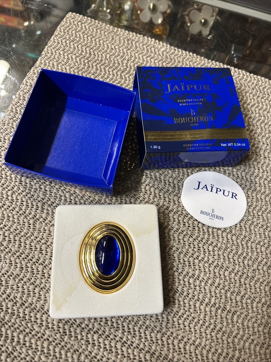 Jaipur By Boucheron Jewel Solid Perfume .04oz Original Formula | eBay