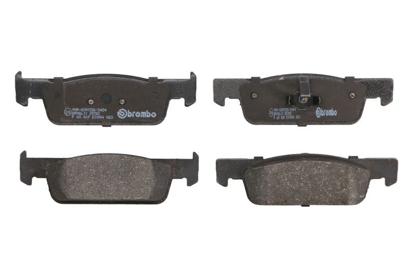 Fits BREMBO P 68 069 Brake Pad Set, disc brake P 68 069 Brake pads set front ,