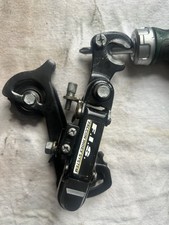 mountain bike rear derailleur RD-TY 20. Silver/5 / 6 Speed Bike. Retro
