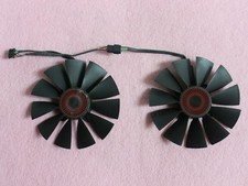 Pair Fans Cooler Fan For Original ASUS GTX 970 GTX 980Ti R9 380 FD10015H12S 95mm