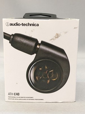Audio Technica ATH-E40 Professional In-Ear Monitor Headphones, Used