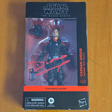 Star Wars Black Series Cassian Andor Sienar Test Pilot Signed Diego Luna C142245
