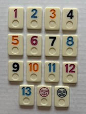 Rummikub Rummy-O Game Tiles Replacement Piece...