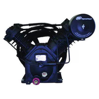 Ingersoll-Rand 2545 Air Compressor Pump, 7 1/2 Hp, 10 Hp, 2 Stage, 74 Fl Oz Oil