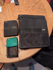 Vtg Mead Five Star Gear Bundle - Organizers, Trapper Keeper Zipper Binder