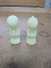 Vintage FENTON Glass Figurines Praying Boy And Girl