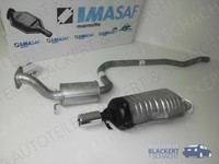 Imasaf Auspuffset Ab Kat für Ford Fiesta III 1.8 Xr2I 16V 2/1992-5/1992| Msd+Esd