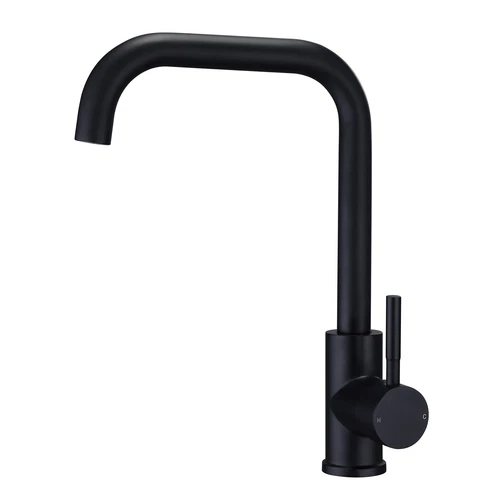 Kitchen Sink Mixer Tap 360 Swivel Spout Monobloc Mixers Faucet Single Lever