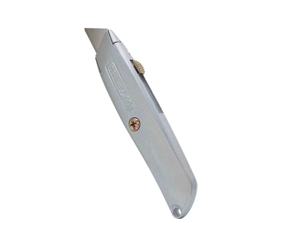 Cuchillo utilitario Stanley Bostitch clásico 99 con hoja retráctil gris 10099 paquete de 6 Foto 3 de 4