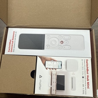 SwitchBot Universal Remote Control with Hub Mini Matter Enabled Multiuse