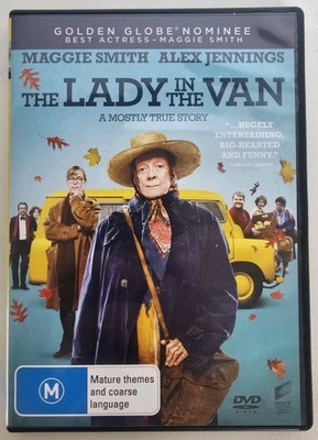 The Lady In The Van DVD Region 4 Maggie Smith Alex Jennings Free Postage 